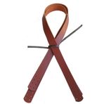 Angel Çanta Aksesuar Kızıl Kahve Renk Gerçek Deri 70x2.3 Cm Çift Sap