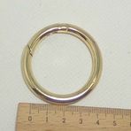Angel Çanta Aksesuar Light Gold Renk 4 Cm Yaylı Halka