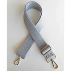 Angel Çanta Aksesuar Pamuklu Kolon 120x4 Cm Gümüş Metal Gri Renk