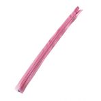 Angel Çanta Aksesuar Pembe Renk 40 Cm Plastik Diş Fermuar Fd21