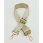 Angel Çanta Aksesuar Polyester Kolon 120X4 Cm Bej Light Gold Metalli