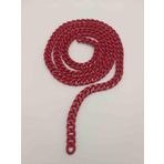 Angel Çanta Aksesuar Renkli Metal Zincir Kırmızı 120 Cm