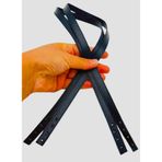 Angel Çanta Aksesuar Slim Model 70x1.2 cm Suni Deri Lacivert Renk Çift Çanta Sapı