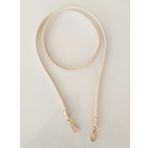 Angel Çanta Aksesuar Spagetti Model Çanta Sapı Krem Renk Light Gold Metal