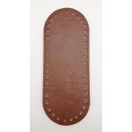 Angel Çanta Aksesuar Suni Deri Taba Renk 20X8 cm Oval Çanta Tabanı