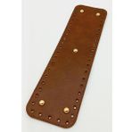 Angel Çanta Aksesuar Suni Deri Taba Renk 35X10 cm Dikdörtgen Çanta Tabanı (Light Gold Aparatlı)