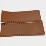 Angel Çanta Aksesuar Sütlü Kahve Gerçek Deri Tutma Sapı 18X6 Cm Simit Sap