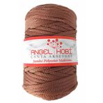Angel Çanta Aksesuar Taba Renk 5 Mm Jumbo Polyester Makrome