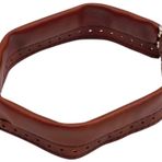 Angel Çanta Aksesuar Taba Renk Derili Metal Çanta Ağzı 18 Cm