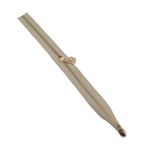 Angel Çanta Aksesuar Tek Stoplu 45 Cm Fermuar Light Gold Metal Bej