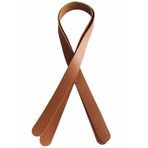 Angel Çanta Aksesuarları Aksesuar 80X2.4 Cm, Tek Kat Suni Deri Taba Renk Çift Sap