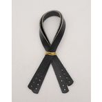 Angel Çanta Aksesuarları Aksesuar Gerçek Deri 35X1.2 Cm Siyah Renk Sapı