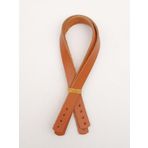 Angel Çanta Aksesuarları Aksesuar Gerçek Deri 35x1.2 cm Turuncu Taba Renk Çift Sapı