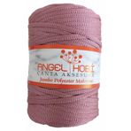 Angel Çanta Aksesuarları Aksesuar Gül Kurusu Renk 5 Mm Jumbo Polyester Makrome