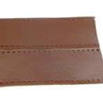 Angel Çanta Aksesuarları Aksesuar Kızıl Kahve Gerçek Deri Tutma Sapı 18X6 Cm Simit Sap