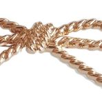 Angel Çanta Aksesuarları Aksesuar Light Gold İnce Fiyonk Plaka Süs