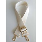 Angel Çanta Aksesuarları Aksesuar Pamuklu Kolon 120X4 Cm Light Gold Metal Krem Renk