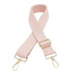 Angel Çanta Aksesuarları Aksesuar Pamuklu Kolon 120X4 Cm Light Gold Metal Pembe