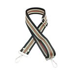 Angel Çanta Aksesuarları Aksesuar Polyester Kolon 120X4 Cm No:6 Gümüş Metalli