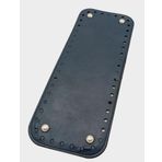 Angel Çanta Aksesuarları Aksesuar Suni Deri Lacivert Renk 30X12 cm Dikdörtgen Tabanı (Gümüş Aparatlı)