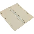 Angel Çanta Aksesuarları Aksesuar Suni Deri Tutma Sapı Krem Simit Sap 17x7.5 Cm