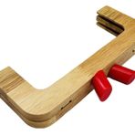 Angel Çanta Aksesuarları Angel Çanta Aksesuar 20 Cm Kırmızı Renk Silindir Başlıklı Ahşap Burs