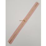 Angel Çanta Aksesuarları Angel Çanta Aksesuar Başlıklı Fermuar 40 Cm Light Gold Metal Pudra Renk