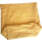 Angel Çanta Akssesuar Örgü Çantaya Hazır Astar Tabanlı 22X12CM Hardal Sarı