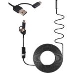 Angel Eye 20 Metre Telefon Uyumlu Endoskop Yılan Kamera Micro USB - Siyah