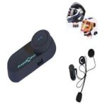 Angel Eye Açık Siyah T-Com Vb Bluetooth Intercom Motosiklet Kask Kulaklık