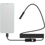 Angel Eye AE-1002 Endoskop Yılan Kamera 2m Ayarlanabilir LED Aydınlatma ile Suya Dayanıklı