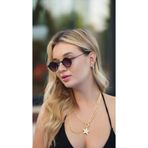 Angel Eyes AE-2164C1 Geometrik Siyah Çerçeveli Unisex Güneş Gözlüğü