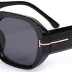 Angel Eyes AE-T0006C2 Dikdörtgen Siyah Çerçeveli Unisex Güneş Gözlüğü