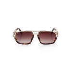 Angel Eyes AE0918C5 Kahverengi Camlı Leopar-gold Çerçeveli Unisex Güneş Gözlüğü