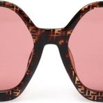 Angel Eyes AE1019C3 Pembe Camlı Desenli Çerçeveli Kadın Güneş Gözlüğü