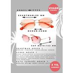 Angel Eyes AE1840C5B3983 Dikdörtgen Pembe Kadın Güneş Gözlüğü