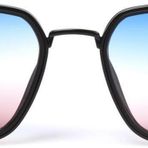Angel Eyes AE2033C6B4744 Dikdörtgen Siyah Unisex Güneş Gözlüğü