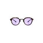 Angel Eyes AE20495120143C51 Oval Leopar Kemik Çerçeve Unisex Güneş Gözlüğü