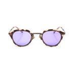 Angel Eyes AE20495120143C57 Oval Mor Kemik Çerçeve Unisex Güneş Gözlüğü