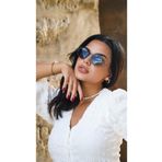 Angel Eyes AE2104C1 Yuvarlak Siyah Çerçeceli Unisex Güneş Gözlüğü