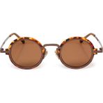 Angel Eyes Ae2104c14 Yuvarlak Çerçeveli Kahverengi Unisex Güneş Gözlüğü