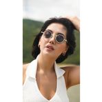 Angel Eyes AE2104C2 Yuvarlak Siyah Çerçeceli Unisex Güneş Gözlüğü