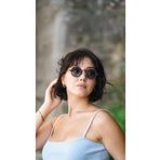 Angel Eyes AE2104C5 Yuvarlak Mavi Çerçeceli Unisex Güneş Gözlüğü