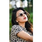 Angel Eyes AE2104C8 Yuvarlak Çerçeceli Krem Unisex Güneş Gözlüğü