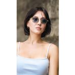 Angel Eyes AE2105C6 Dikdörtgen Mavi Çerçeveli Unisex Güneş Gözlüğü