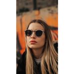 Angel Eyes Ce Belgeli Uv400 Korumalı Güneş Gözlüğü Kadın/Erkek Beyaz Çerçeve