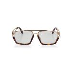 Angel Eyes Şeffaf Camlı Leopar-Gold Çerçeveli Unisex Mavi Işık Koruyucu Gözlüğü AE0918C4BBX