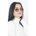 Angel Eyes YW-8056F Dikdörtgen Kahverengi Unisex Güneş Gözlüğü