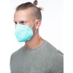 Angel Mask Yetişkin Evony Yeşil Renkli N95 Ffp2 Maske - 10 Adet