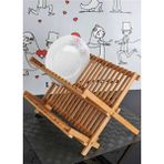 Angel Of Life Bambu 2 Katlı Tabaklık Bardaklık Tezgah Üstü Bulaşıklık